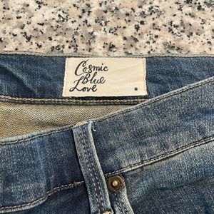 Cosmic Blue Love jeans